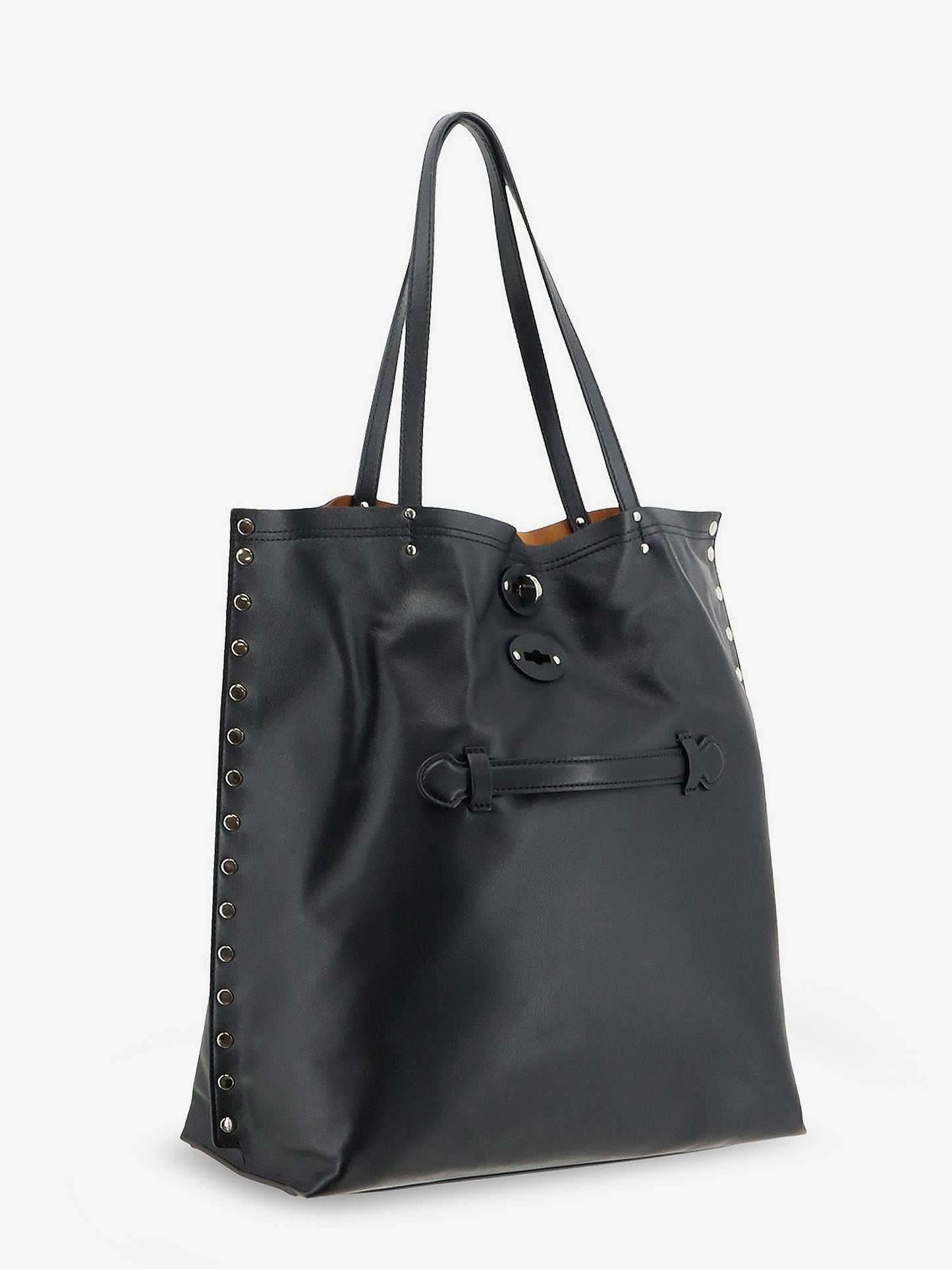 A Spasso leather shopping bag