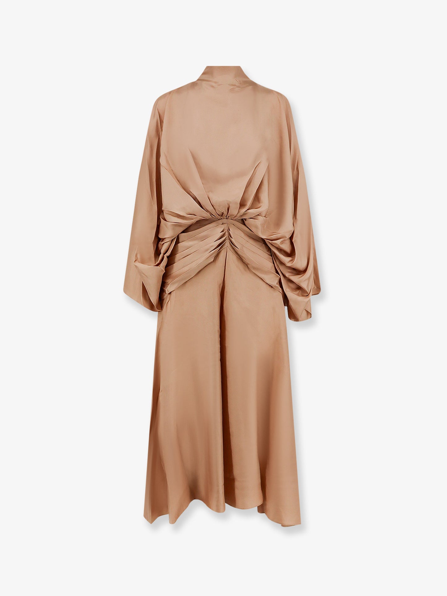 Valiant long silk dress