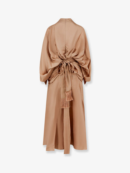 Valiant long silk dress thumbnail