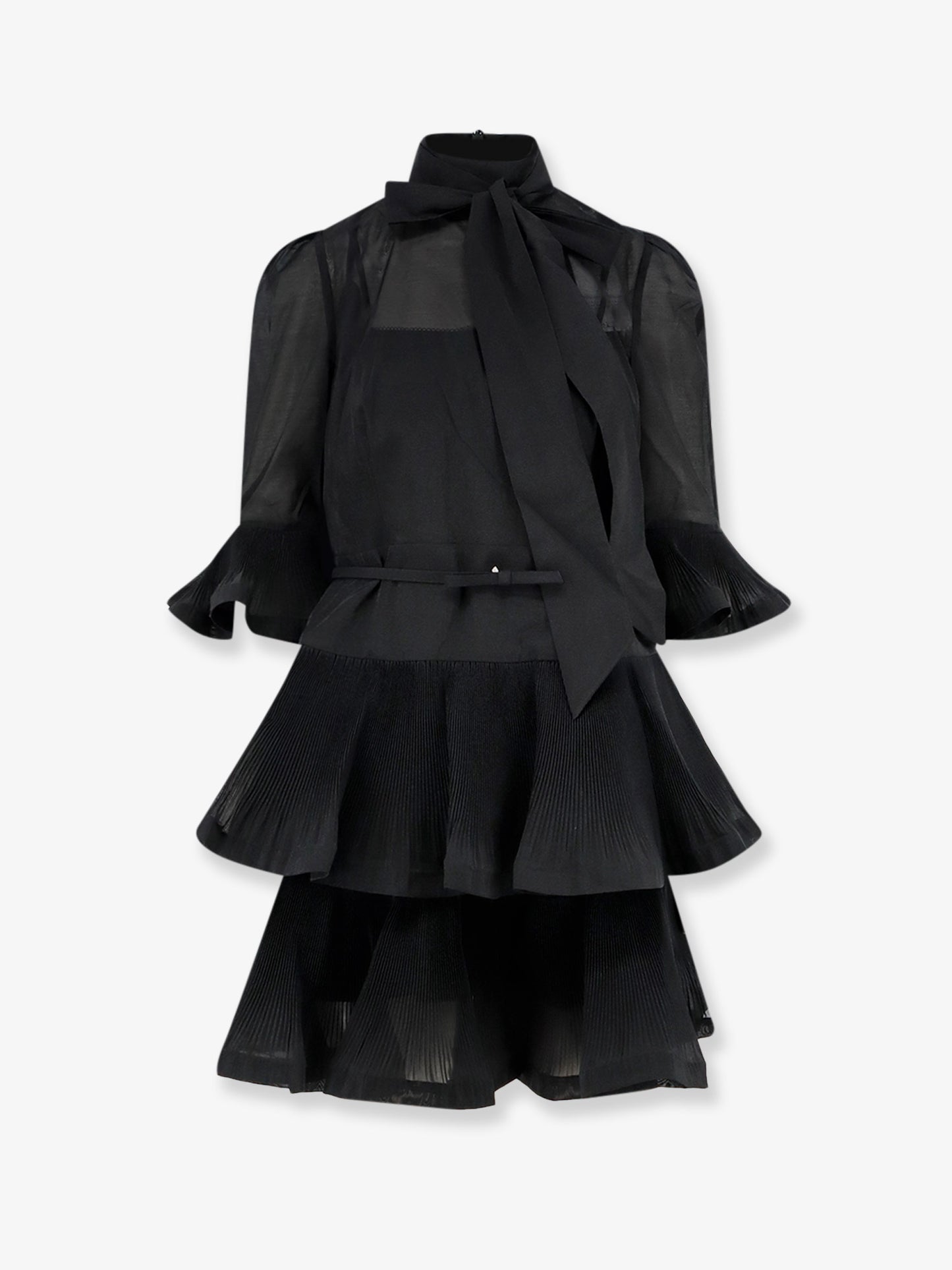Short pleated dress