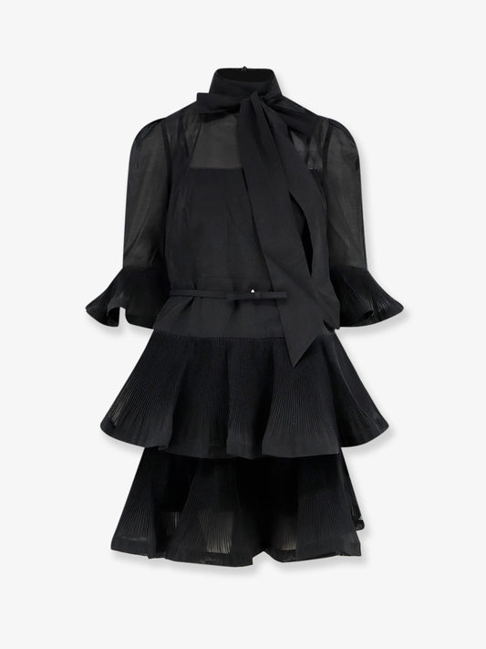 Short pleated dress