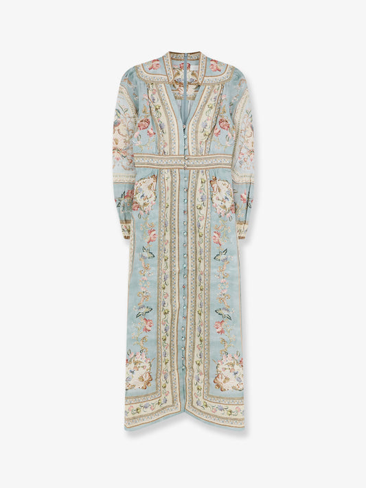 Roselight linen dress