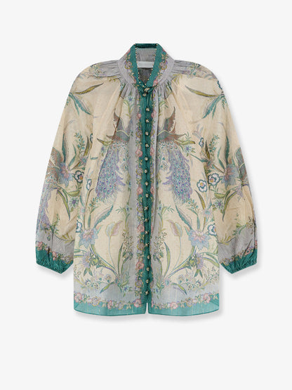 Indra cotton and silk shirt thumbnail