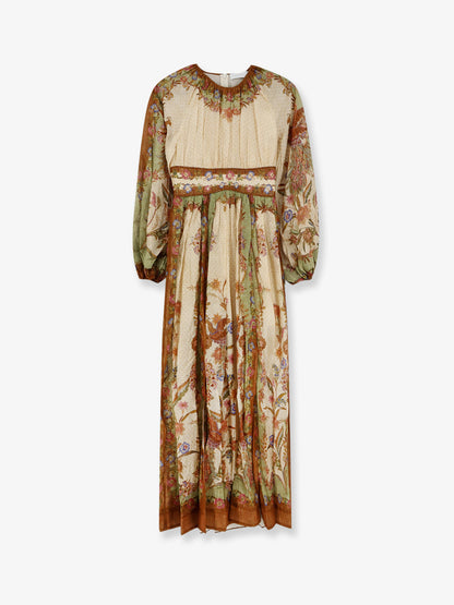 Indra cotton and silk dress thumbnail