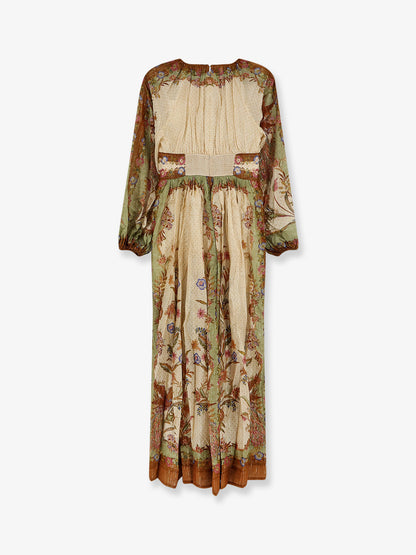 Indra cotton and silk dress thumbnail