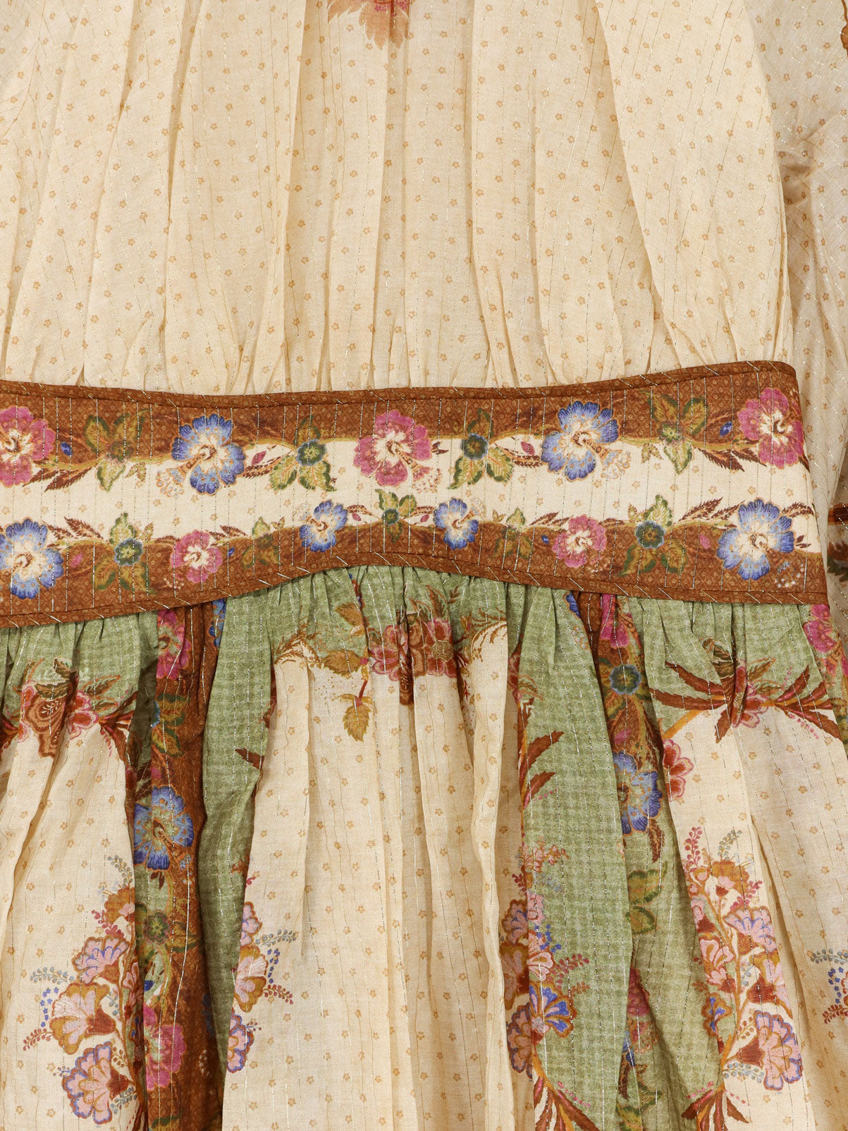 Indra cotton and silk dress