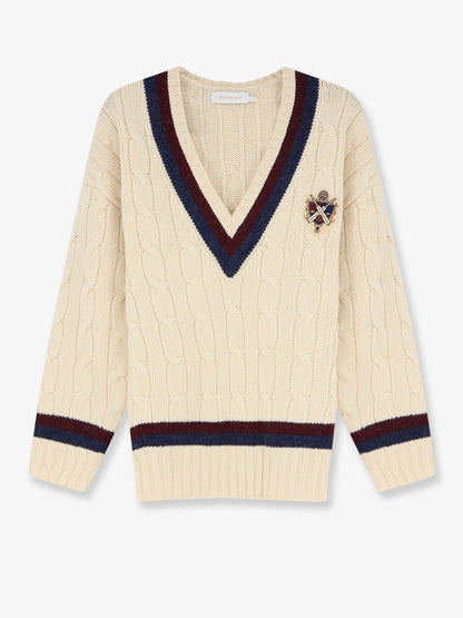 Valiant Cable Knit Wool Sweater thumbnail