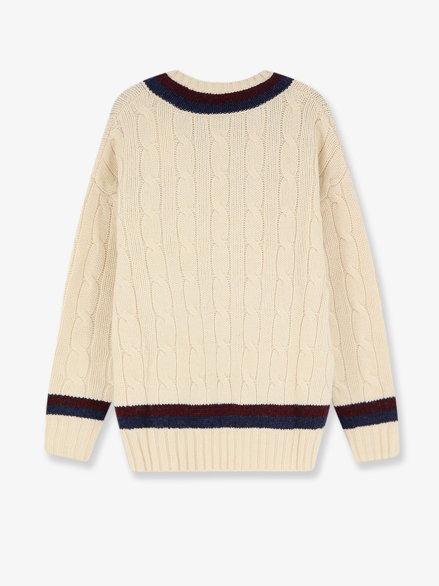 Valiant Cable Knit Wool Sweater