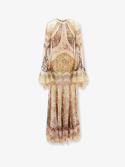 Valiant Panelled Gown silk dress thumbnail