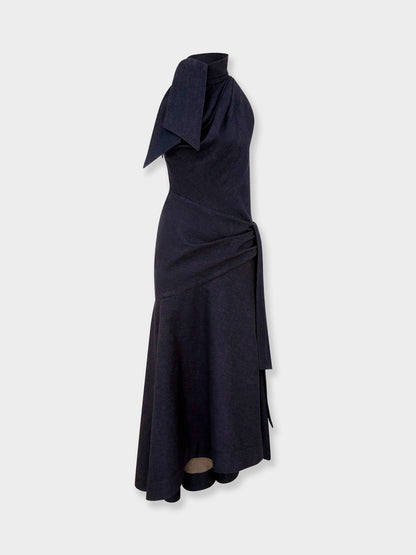 Valiant Long Denim Dress thumbnail