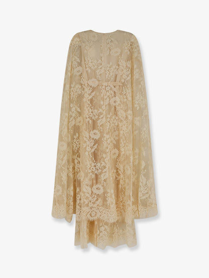 Valiant Lace Caped Maxi Dress thumbnail
