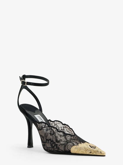 Faiz 100 lace slingback décolleté thumbnail