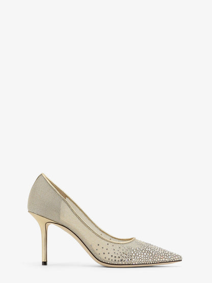 Love 85 mesh pumps with crystals thumbnail