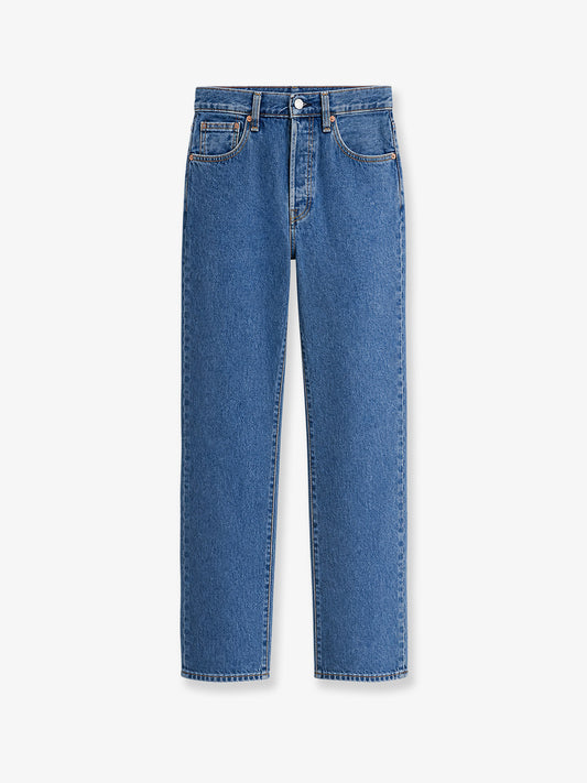Denim blue jeans