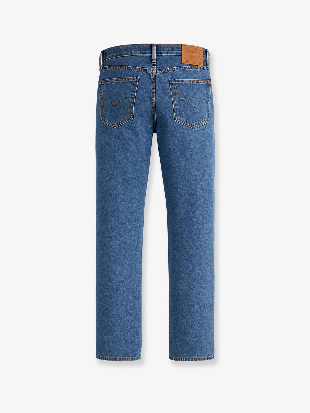 Denim blue jeans