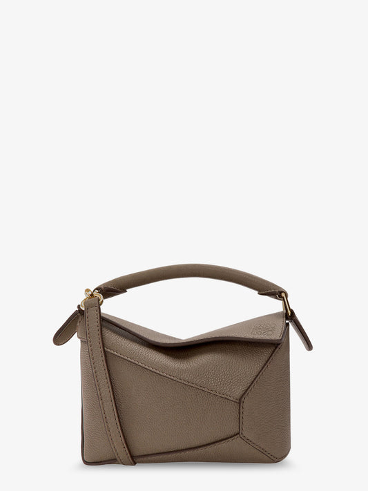 Puzzle Edge Mini Leather Handbag