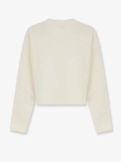 Wool blend crewneck sweater thumbnail