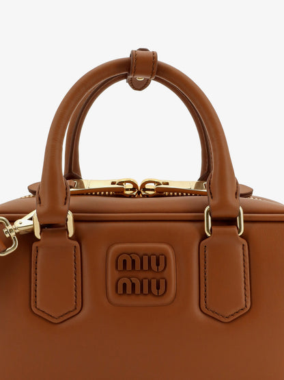 Arcadie leather crossbody bag thumbnail