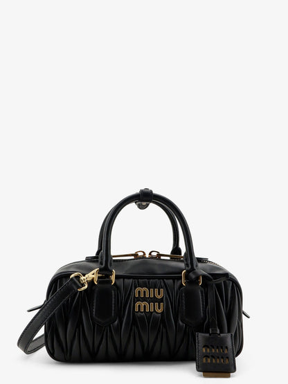 Arcadie matelassé leather crossbody bag thumbnail