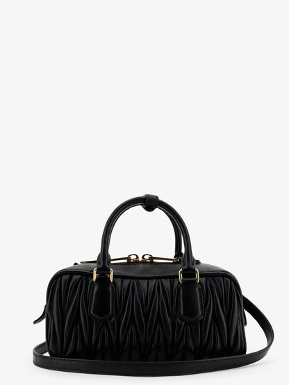 Arcadie matelassé leather crossbody bag thumbnail