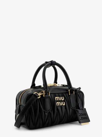 Arcadie matelassé leather crossbody bag thumbnail