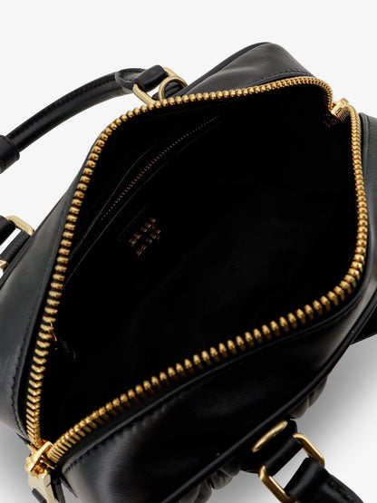 Arcadie matelassé leather crossbody bag thumbnail