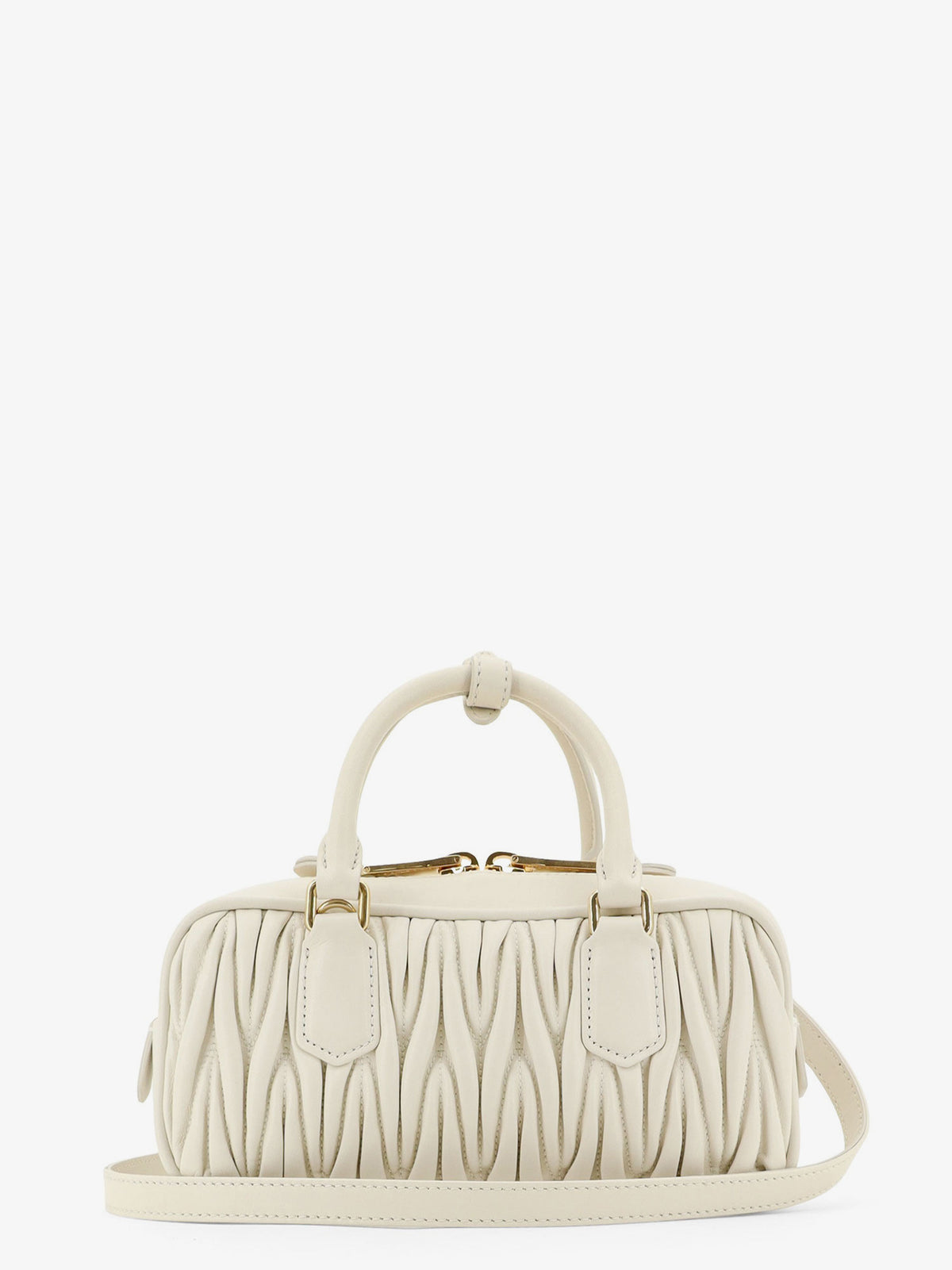 Arcadie quilted leather shoulder bag