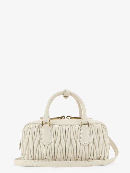 Arcadie quilted leather shoulder bag thumbnail