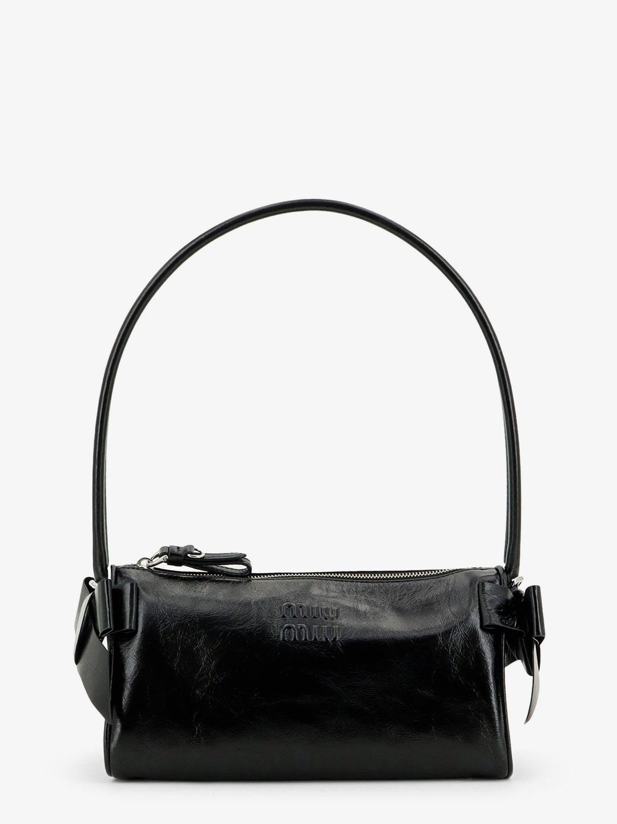 Leather shoulder bag