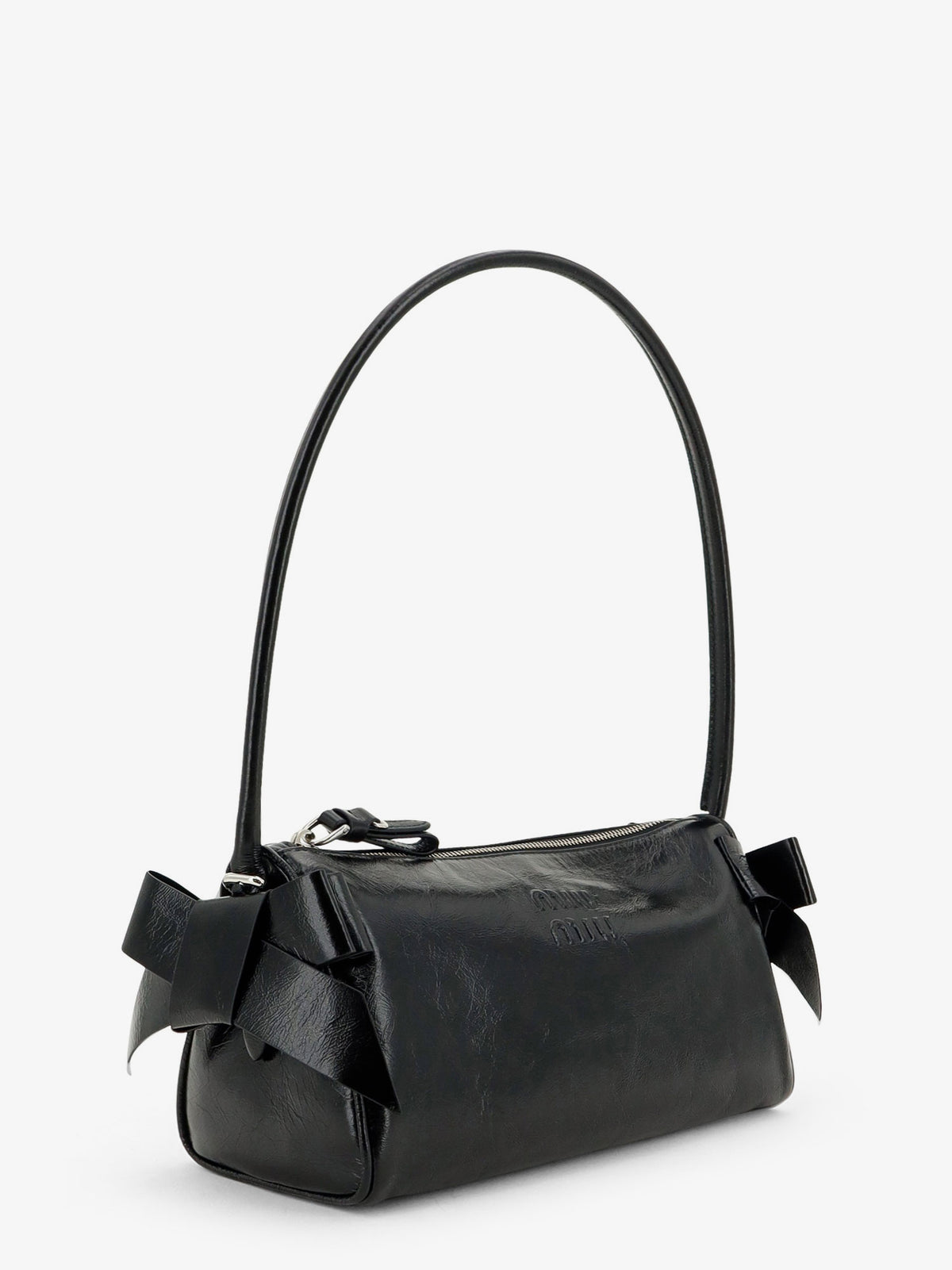 Leather shoulder bag