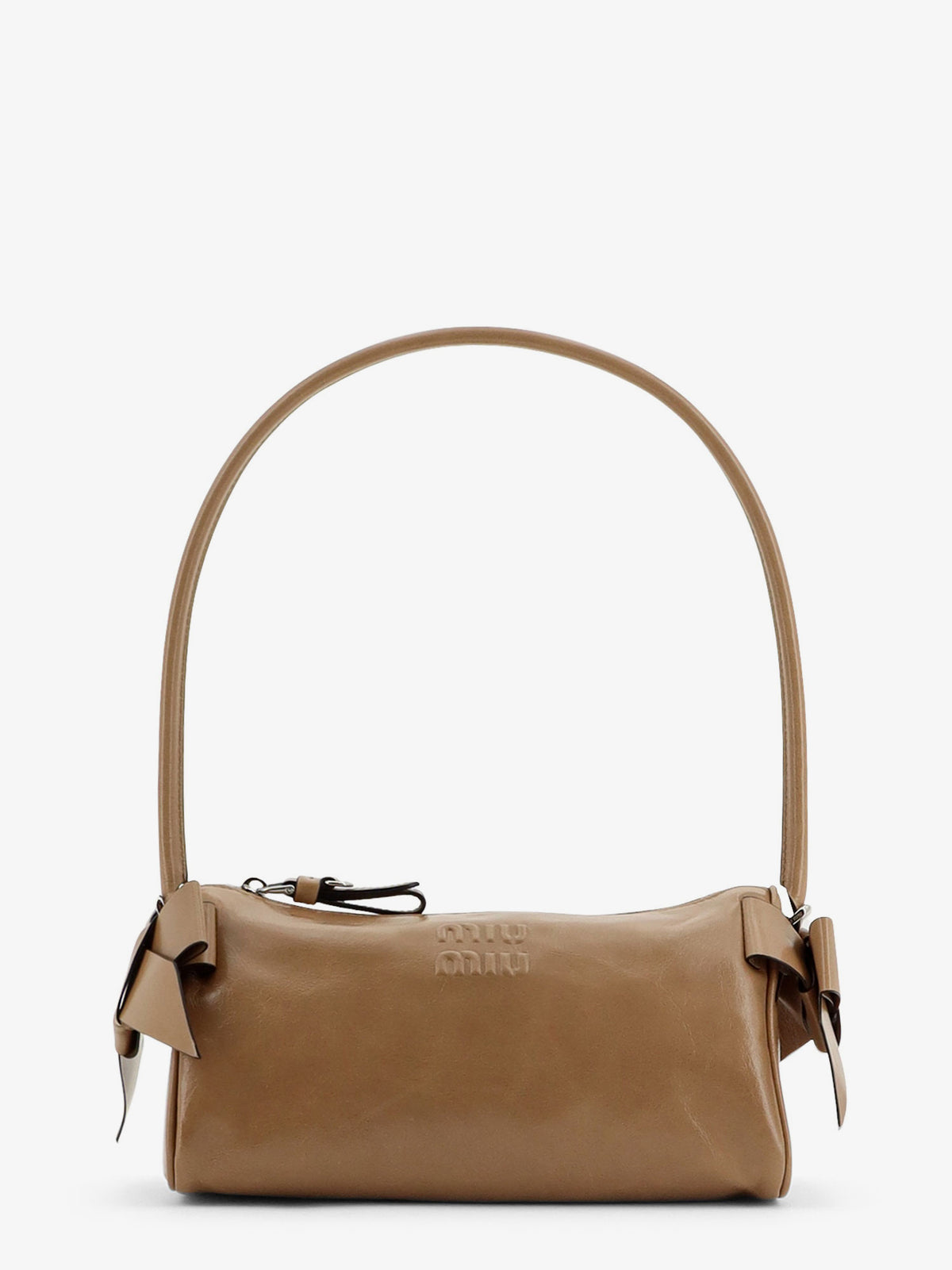 Leather shoulder bag