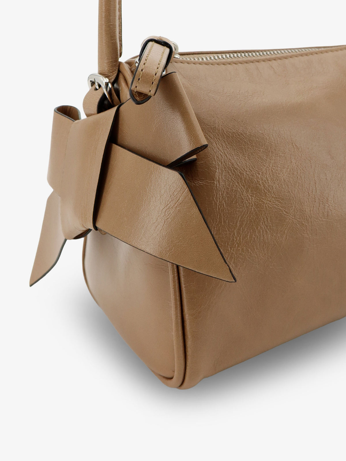 Leather shoulder bag
