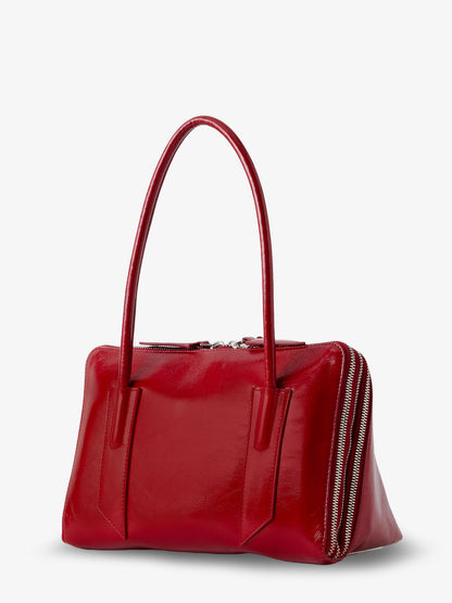 L'altra Di Milano shiny leather shoulder bag thumbnail