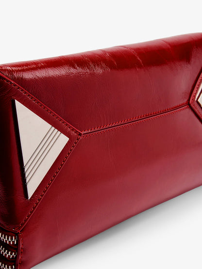 L'altra Di Milano shiny leather shoulder bag thumbnail