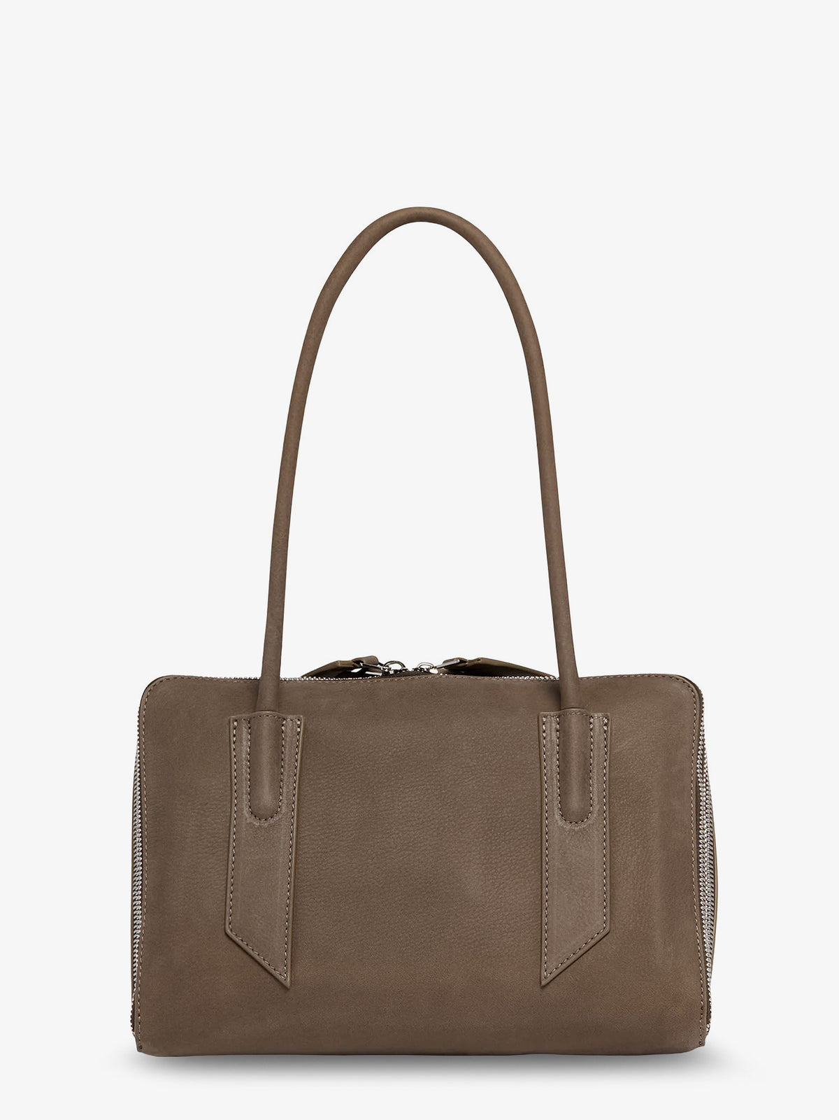 L'altra Di Milano suede shoulder bag