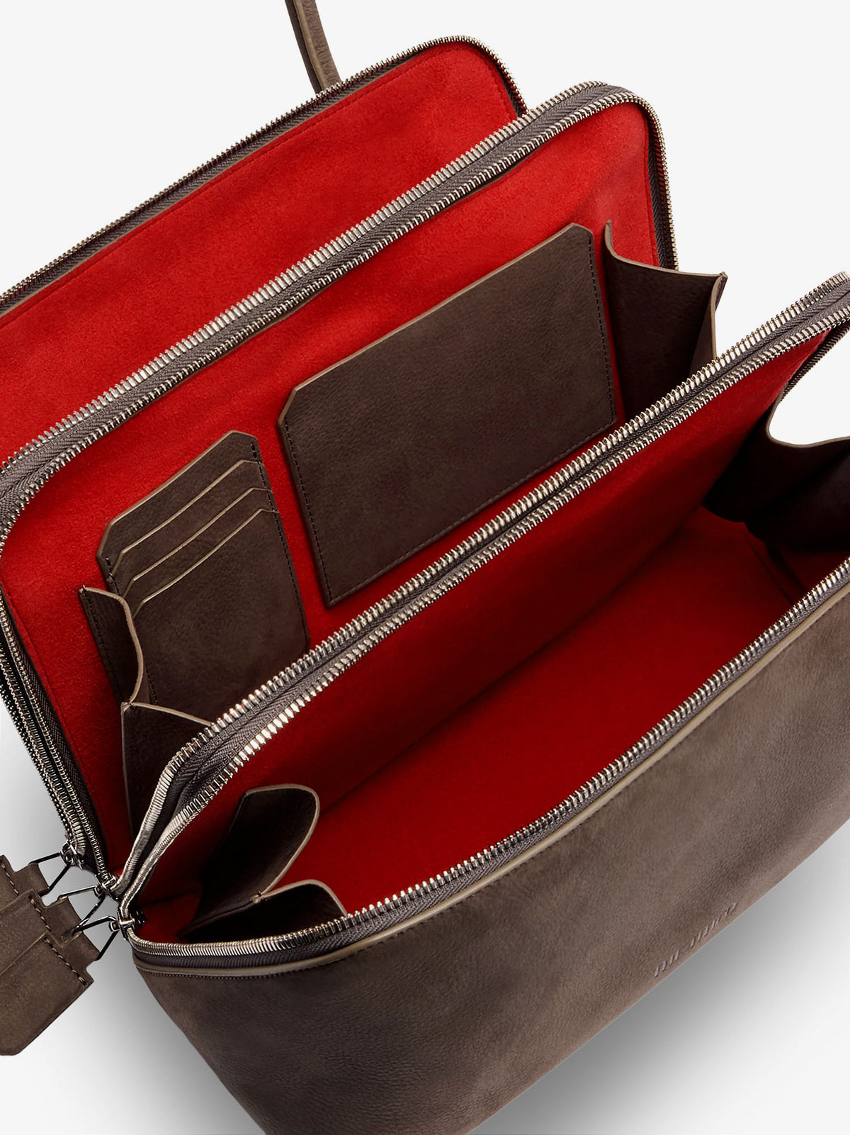 L'altra Di Milano suede shoulder bag