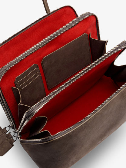 L'altra Di Milano suede shoulder bag thumbnail