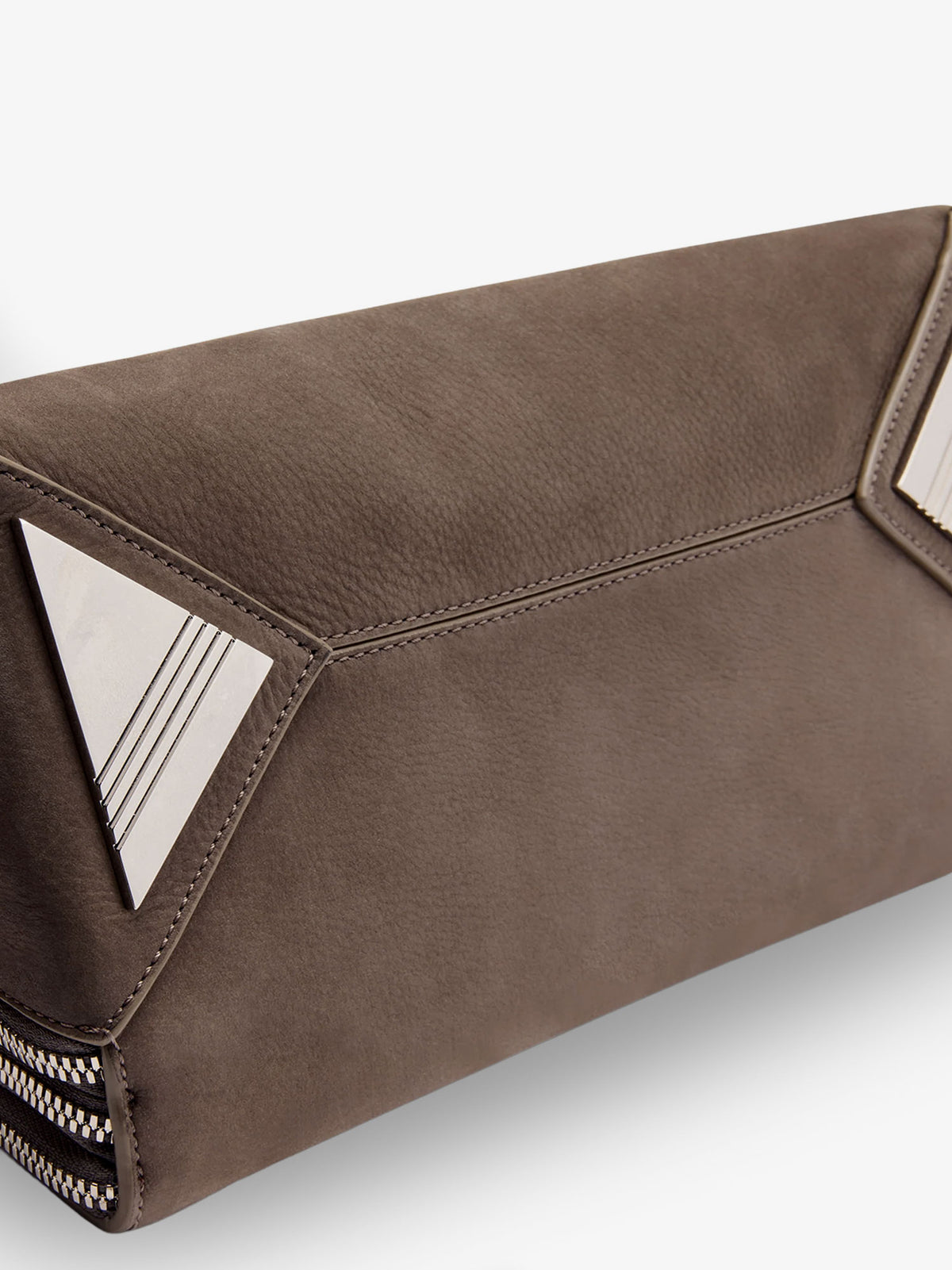 L'altra Di Milano suede shoulder bag