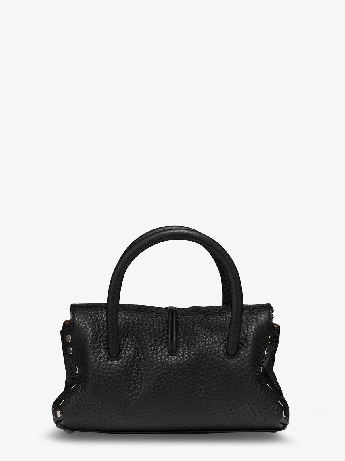 Dotta hammered leather crossbody bag