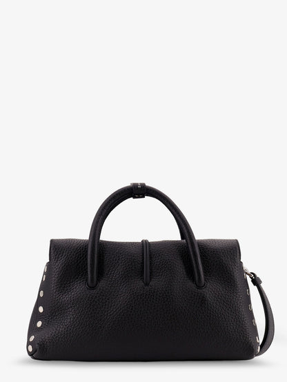 Dotta® Small Hammered leather crossbody bag thumbnail