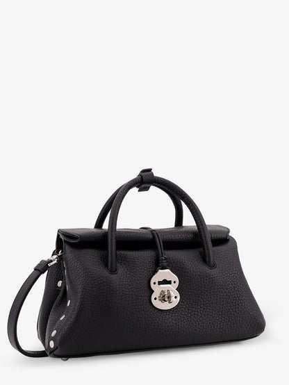 Dotta® Small Hammered leather crossbody bag thumbnail