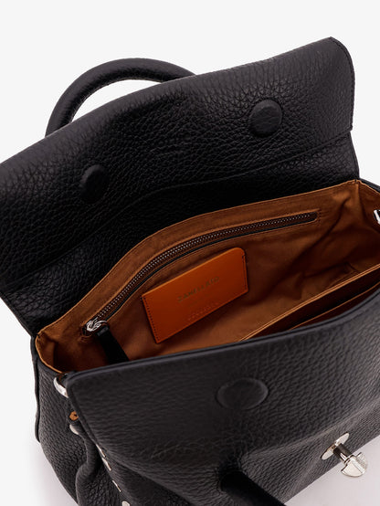 Dotta® Small Hammered leather crossbody bag thumbnail